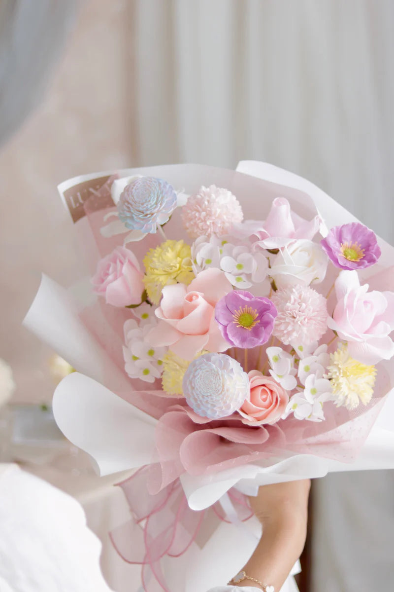 Flower Care: Soap Flowers