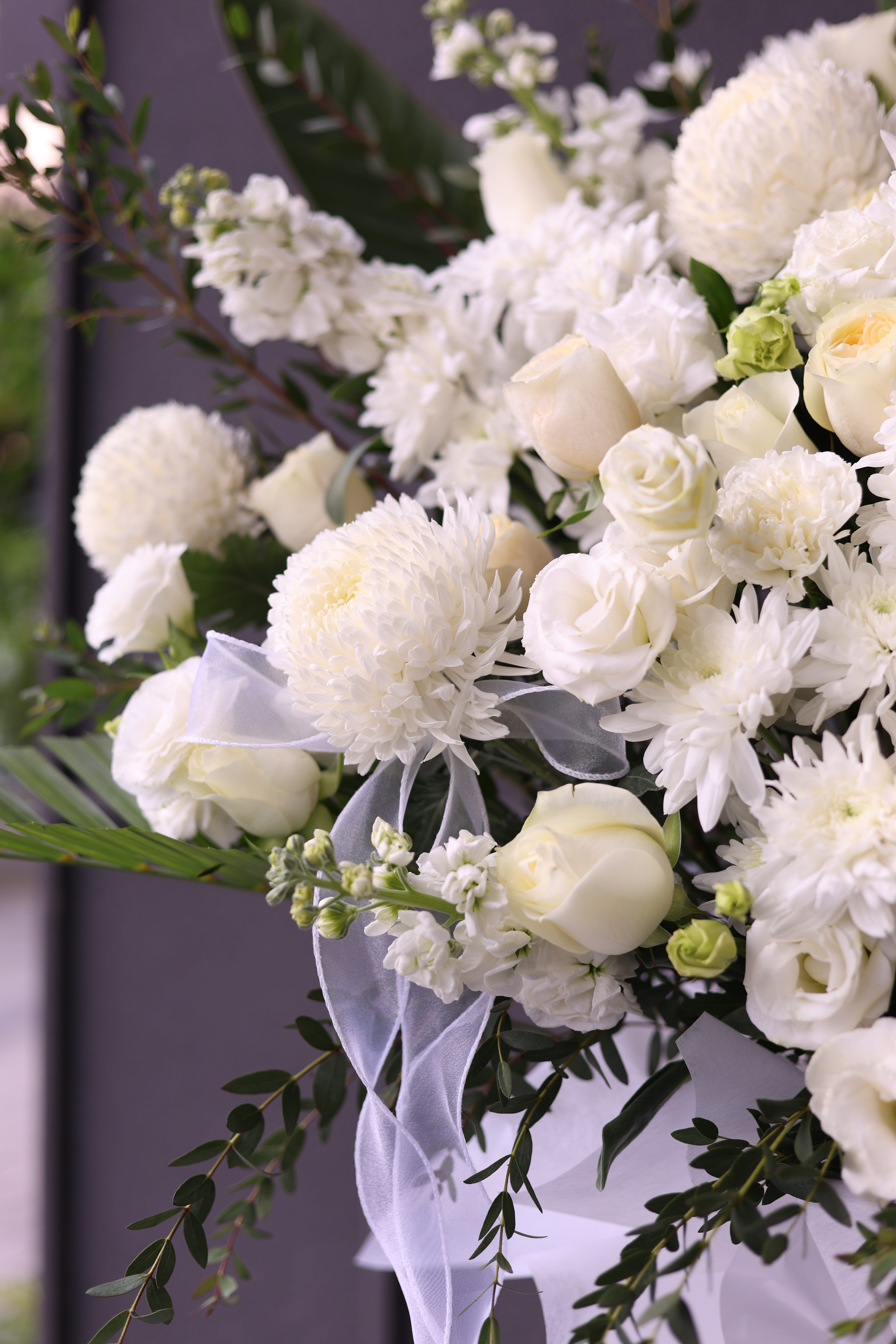 Forever Remembered Condolence Flower Stand