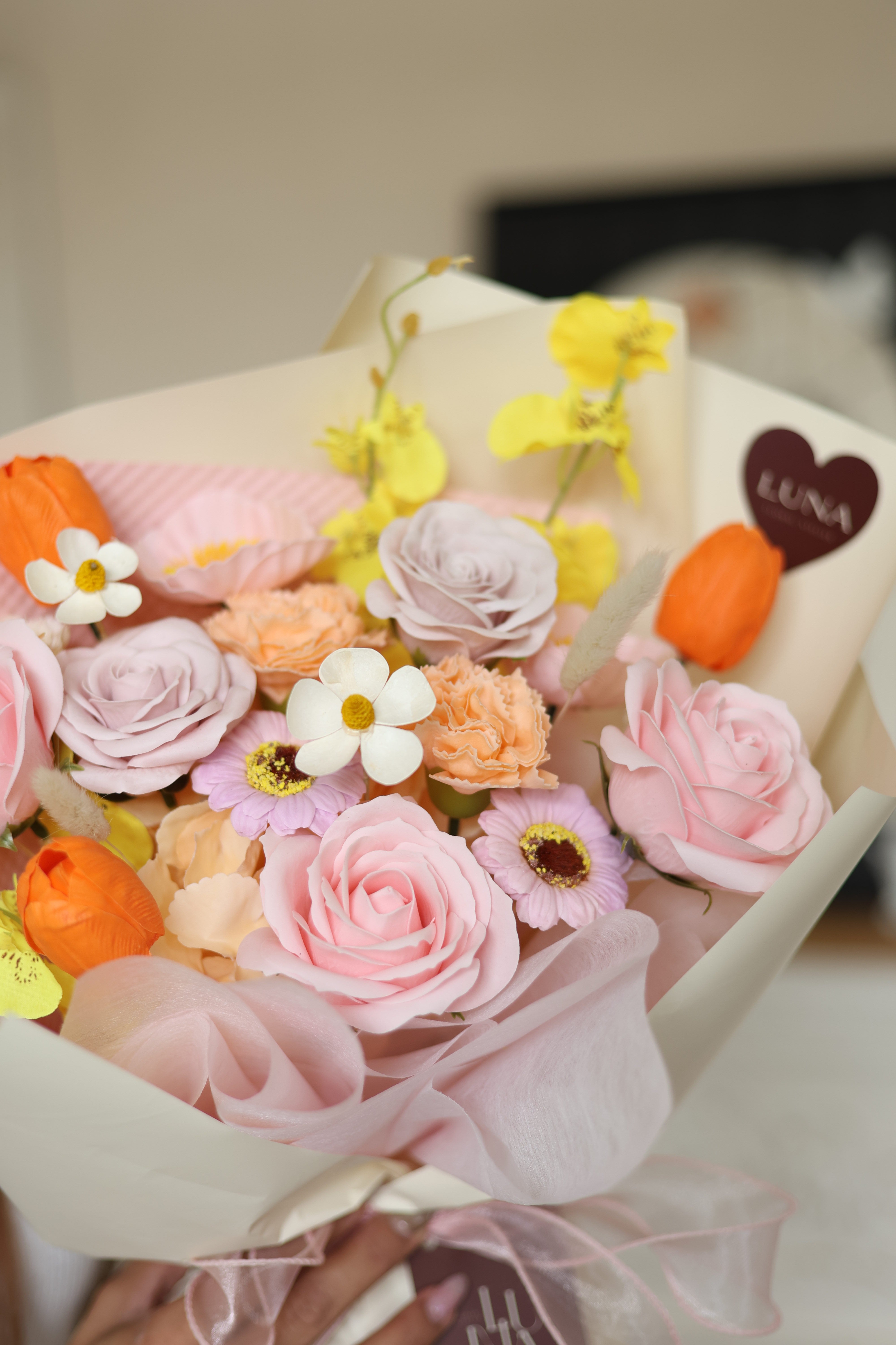 Sunset Sorbet (Soap Flowers)