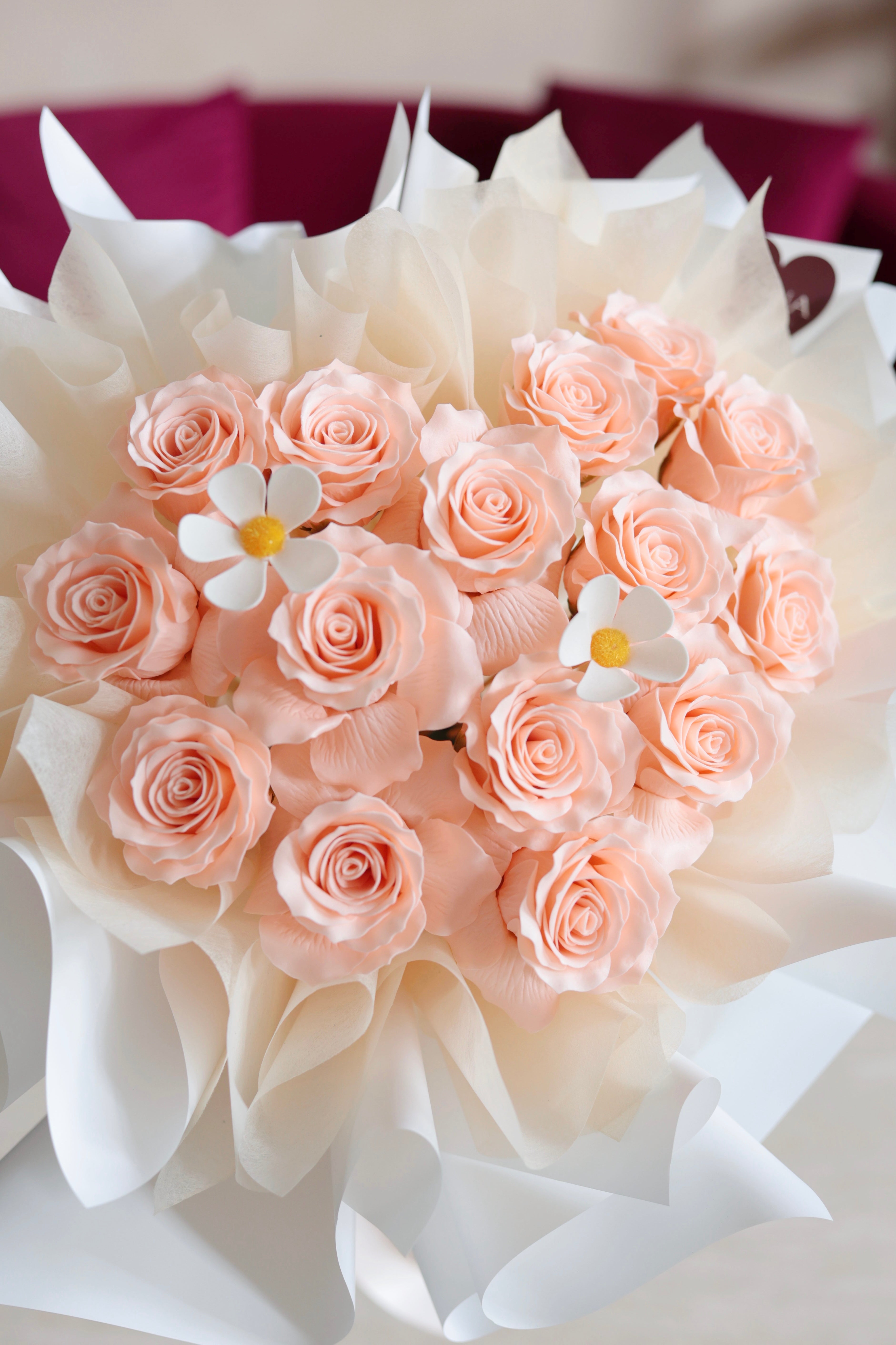 Peaches & Cream (Soap Flowers)
