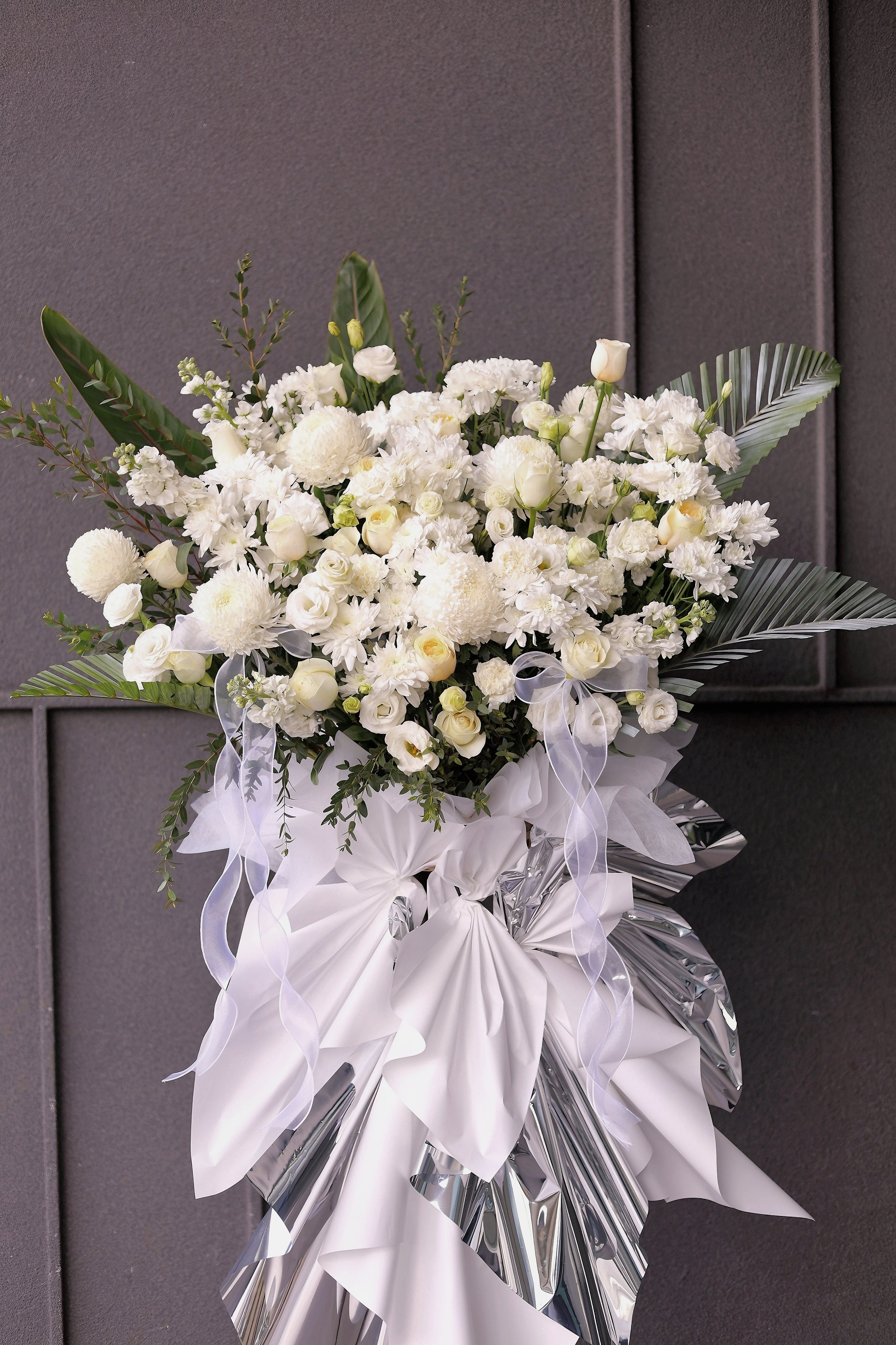 Forever Remembered Condolence Flower Stand