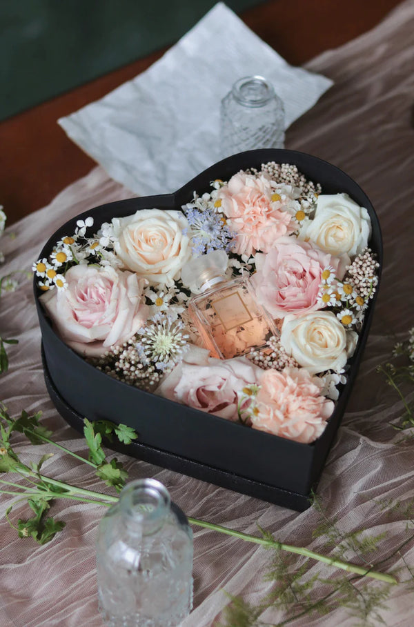Flower Care: Heart-shaped Bloom Box
