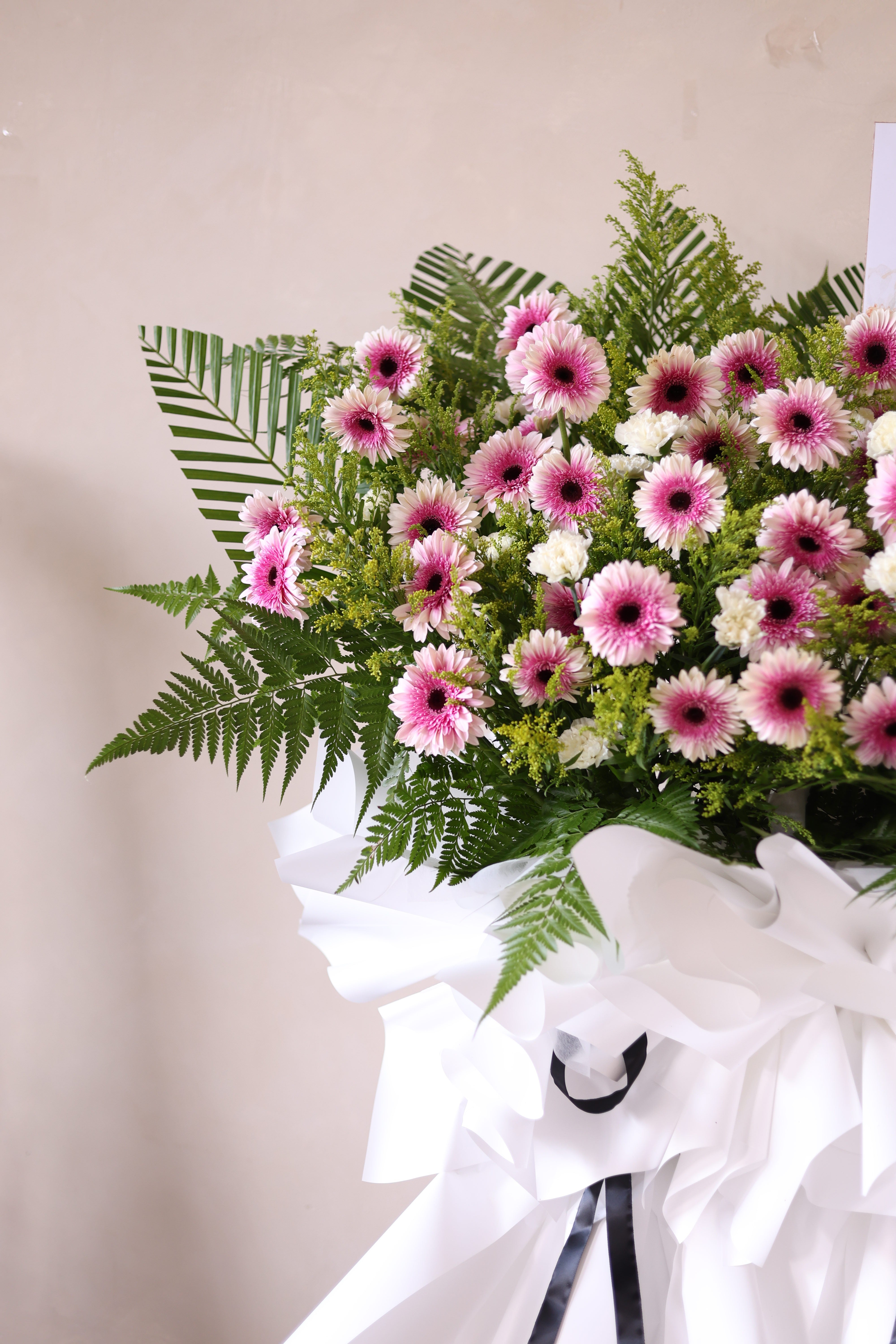Cherub's Elegy Condolence Flower Stand