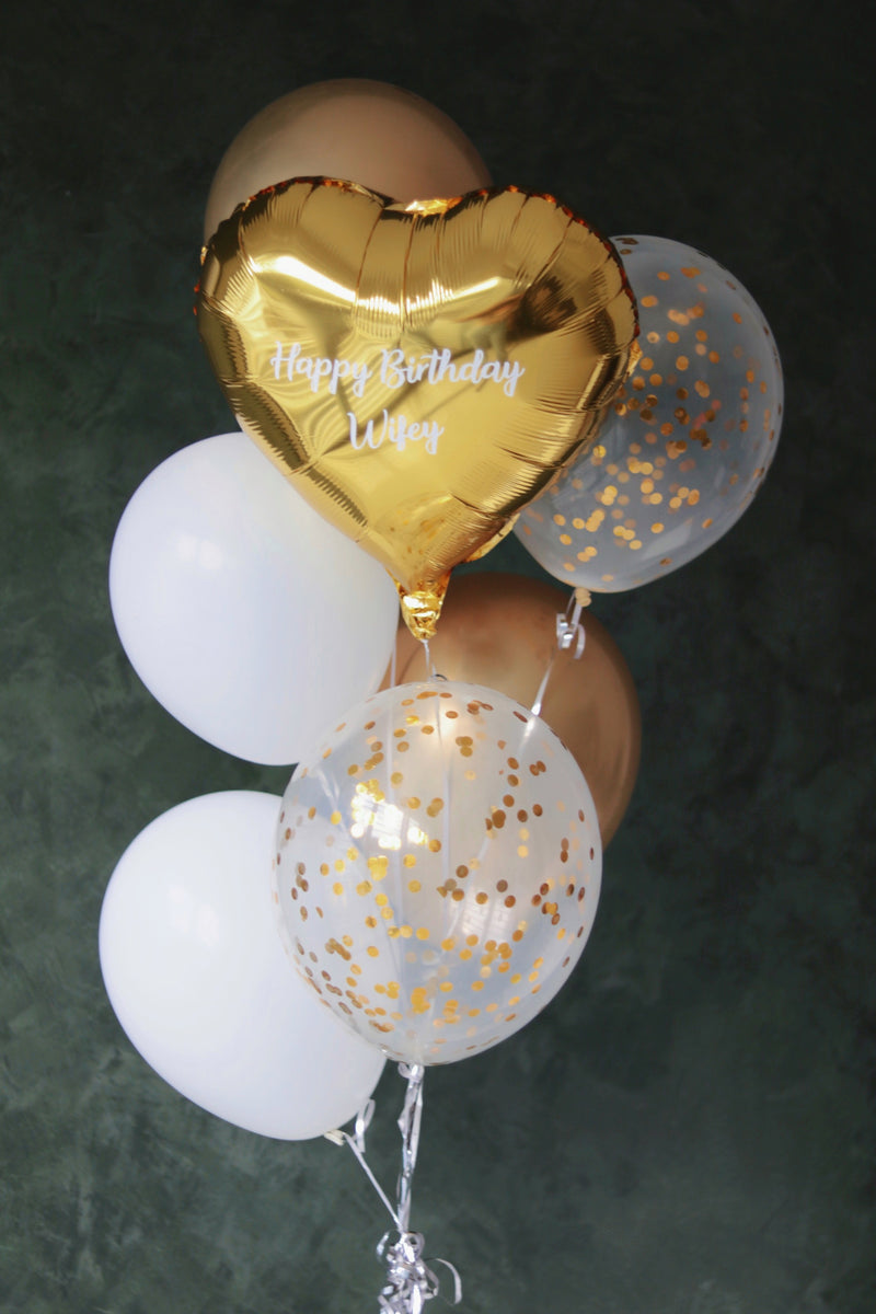 Glamour Gold Balloon Set