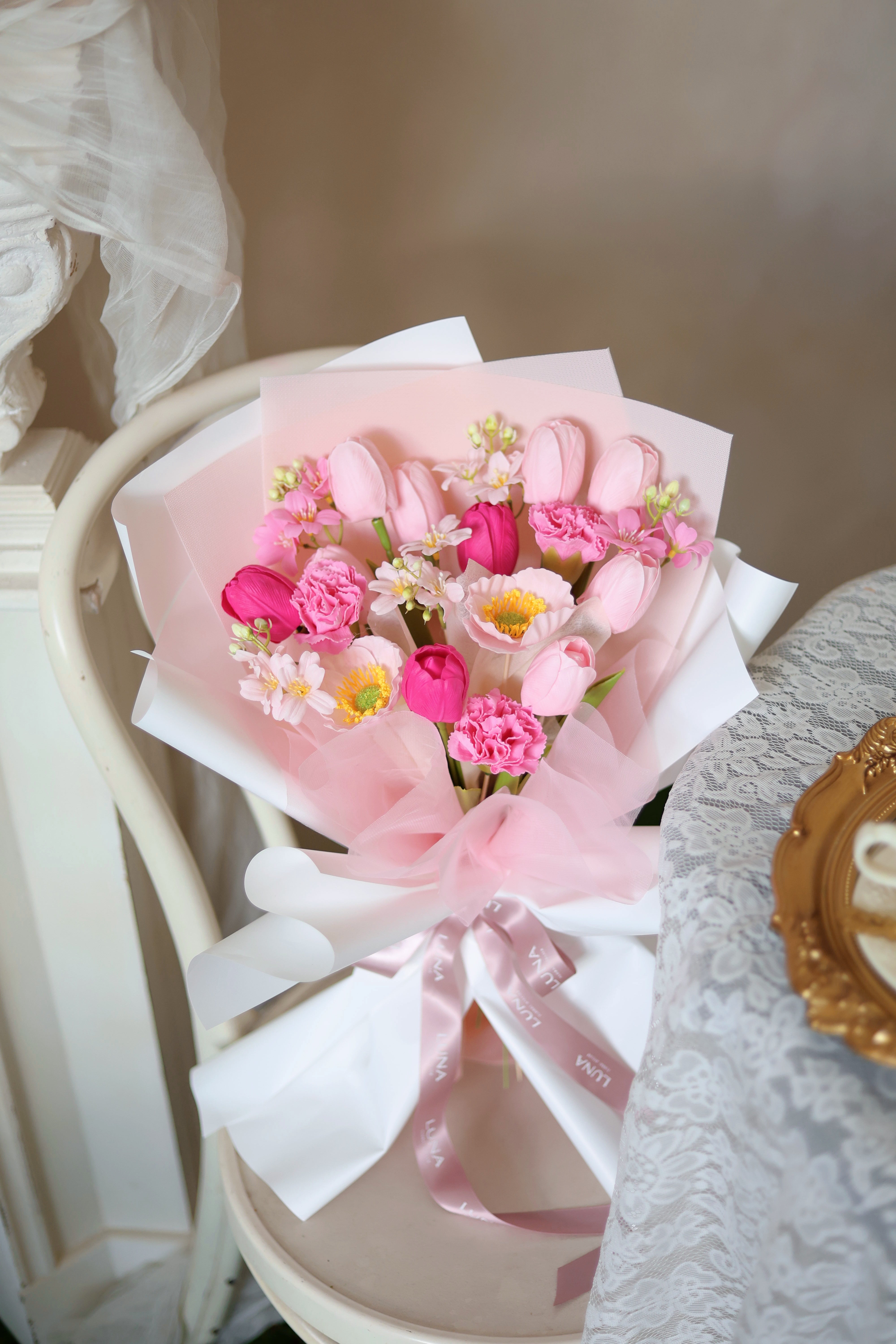 Heartfelt Hugs (Soap Flowers)